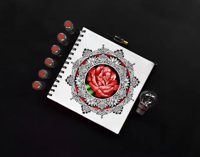 Traditional Rose Sticker Pack